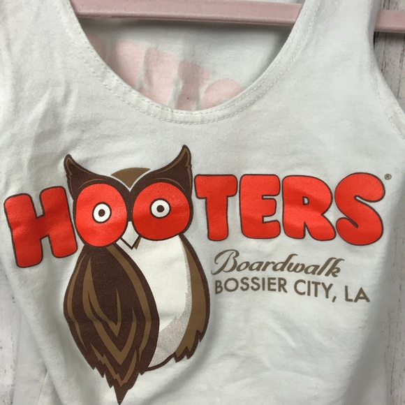 Hooters Tops Hooters Tank Top Bossier City Boardwalk Uniform Xs